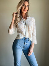 Load image into Gallery viewer, MADELAINE LACE BLOUSE