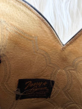 Load image into Gallery viewer, VINTAGE TONY LAMA GOLD LABEL SILVER TIP COWBOY BOOTS