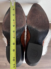 Load image into Gallery viewer, VINTAGE TONY LAMA FULL QUILL OSTRICH COWBOY BOOTS