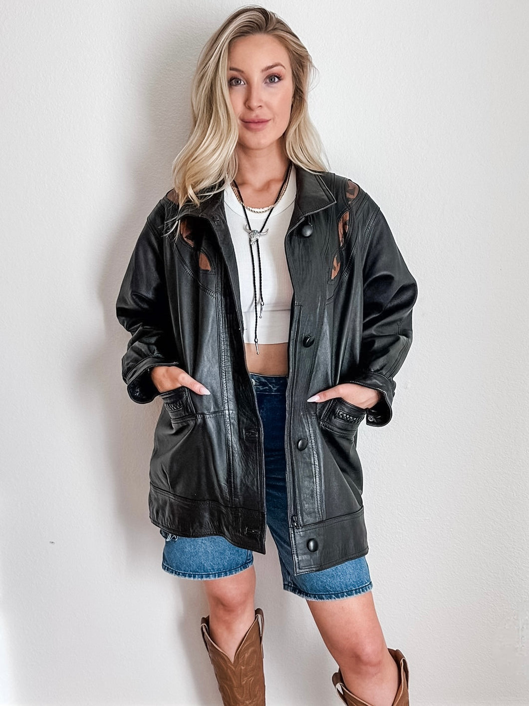 PHOENIX LEATHER JACKET – Gigi Lorraine Vintage