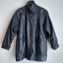 Load image into Gallery viewer, PHOENIX LEATHER JACKET