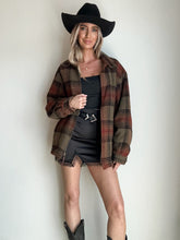 Load image into Gallery viewer, DUTTON PLAID WOOL JACKET