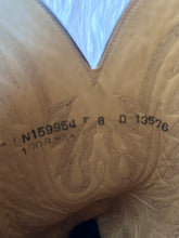 Load image into Gallery viewer, VINTAGE 1883 LUCCHESE CAIMAN INLAY COWBOY BOOTS