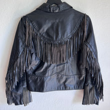 Load image into Gallery viewer, DAKOTA FRINGE LEATHER JACKET