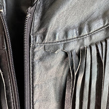 Load image into Gallery viewer, DAKOTA FRINGE LEATHER JACKET