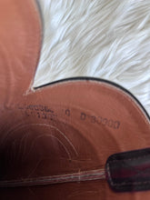 Load image into Gallery viewer, VINTAGE 'LUCCHESE' BLACK CHERRY COWBOY BOOTS