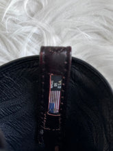 Load image into Gallery viewer, VINTAGE DAN POST BLACK CHERRY TEJU COWBOY BOOTS