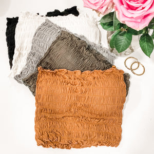 JENNY SCRUNCH LAYERING CROP