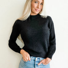 Load image into Gallery viewer, CAROLINE MOCK NECK CASHMERE SWEATER